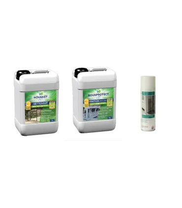 Kit produits nettoyage/protection 2kg