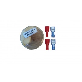 Cosse Faston 6.35 femelle + Graisse cosse